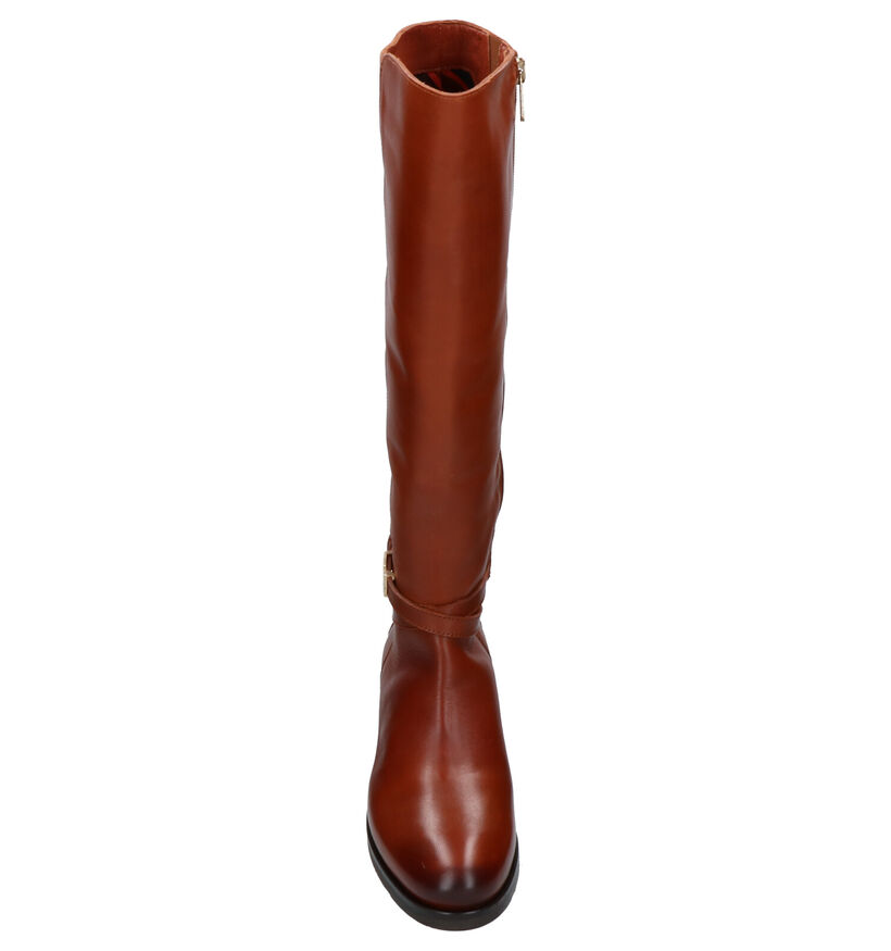 Tommy Hilfiger Laarzen Cognac in leer (255885)