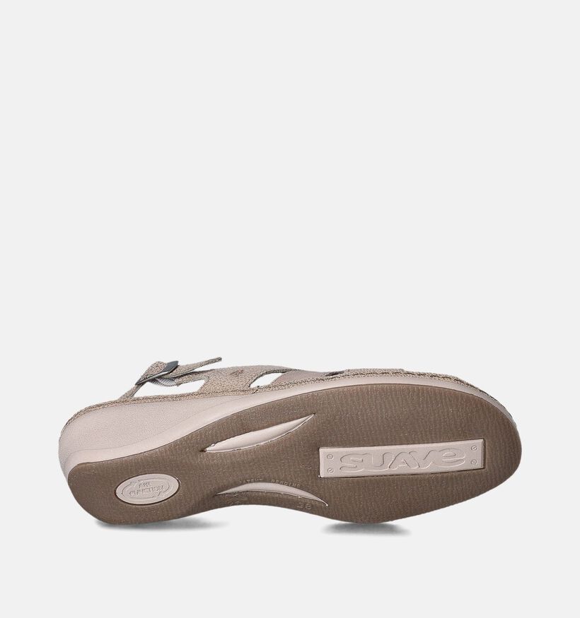Hush Puppies Rhodes Beige Sandalen voor steunzolen voor dames (357588) - geschikt voor steunzolen