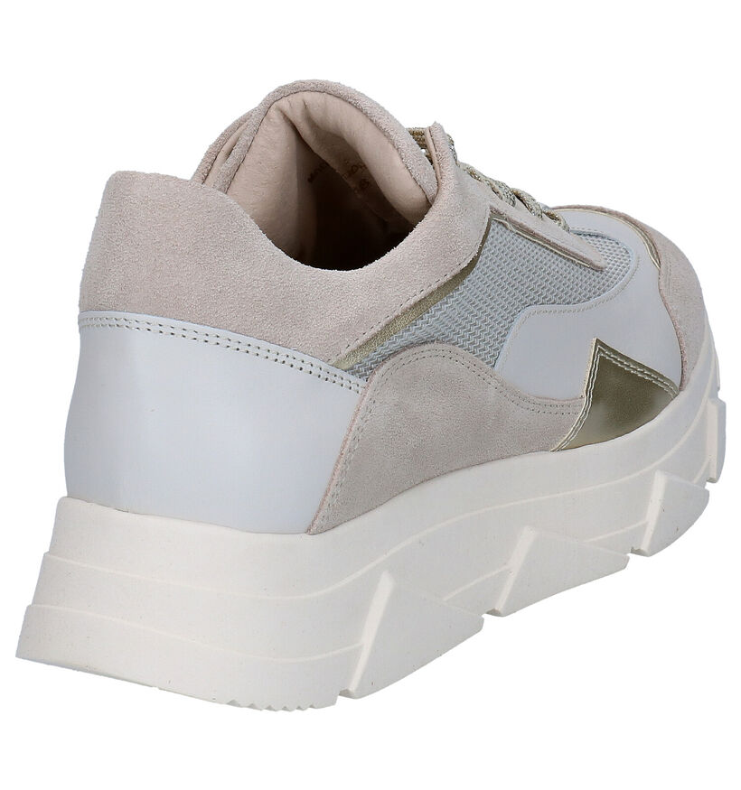 Tango Kady Fat Beige Sneakers in stof (298497)