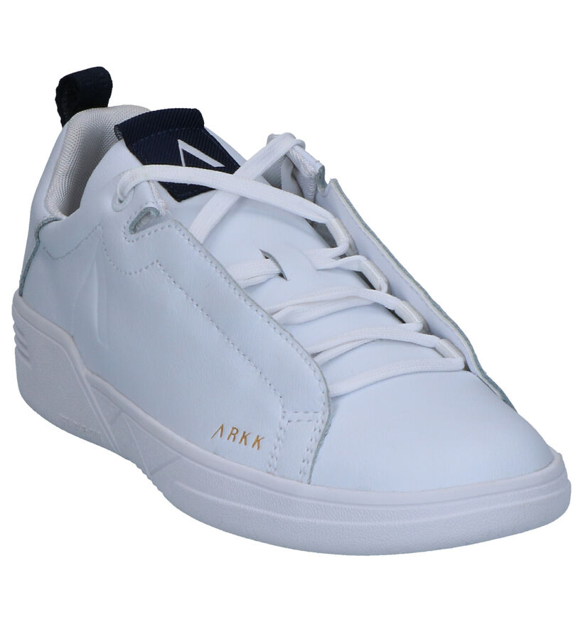 ARKK Uniklass Leather Witte Sneakers in leer (270978)