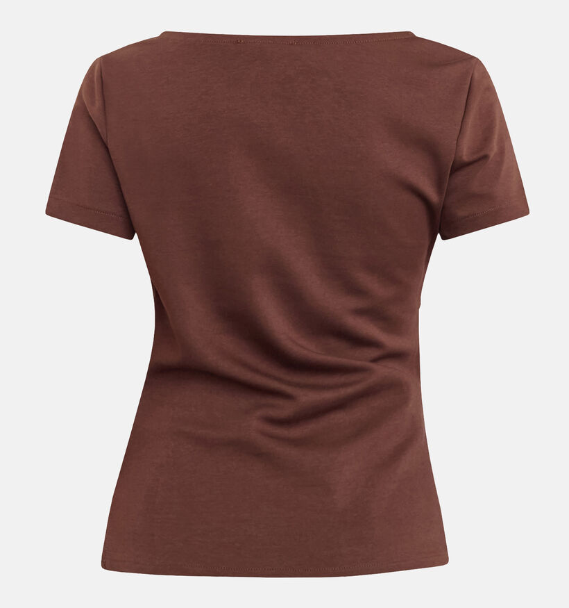 Sisters Point Veda Donkerbruine Top voor dames (384432)