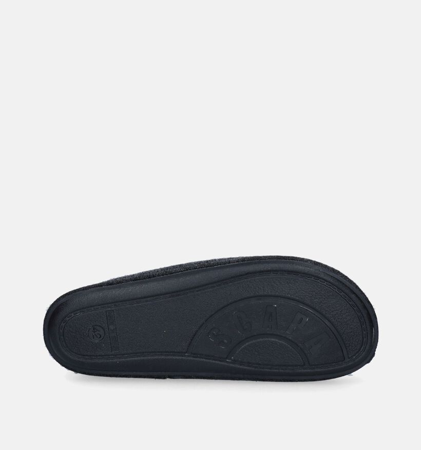 Scapa Pantoufles pour semelles orthopédiques en Gris pour hommes (347768) - pour semelles orthopédiques