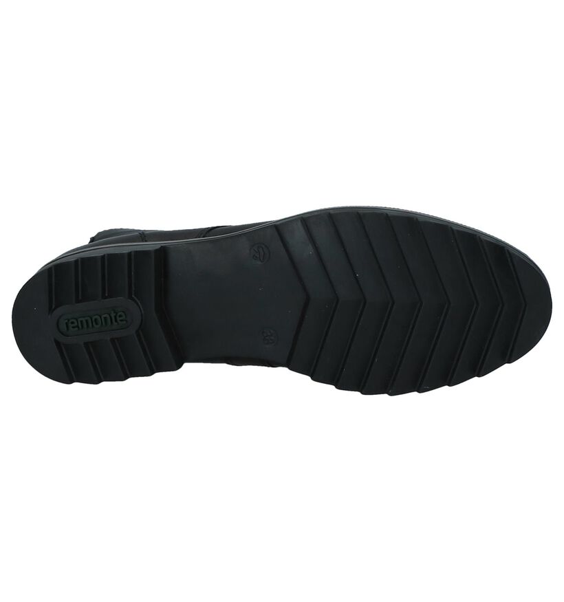 Zwarte Remonte Comfort Boots in leer (232031)