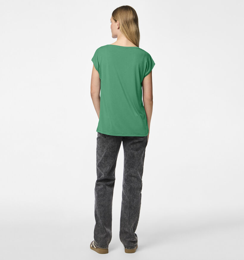 Pieces Kamala Groen Basic T-shirt voor dames (351121)