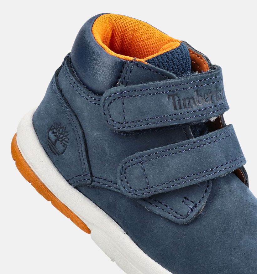 Timberland Toddle Tracks Mid Donkerblauwe Schoenen voor jongens, meisjes (377394) - geschikt voor steunzolen