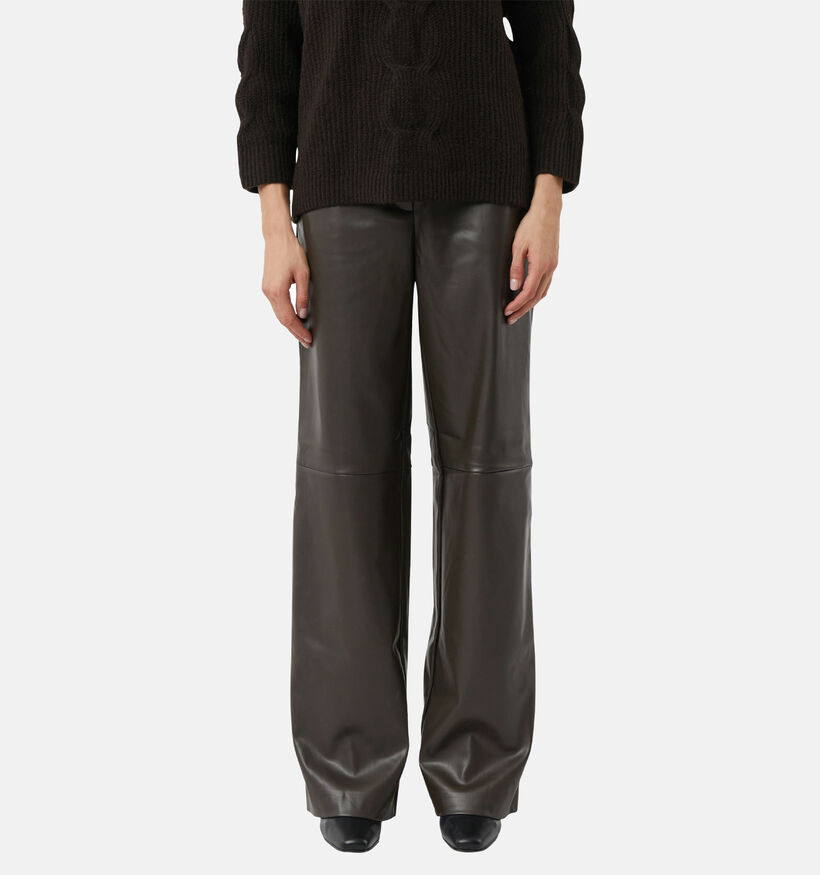 comma Donkerbruine Broek voor dames (364853)
