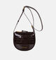 Laurent David Donkerbruine Crossbodytas voor dames (381495)