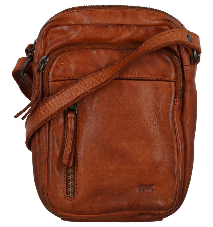 Bear Design Sac à bandoulière en Brun pour hommes (358892)