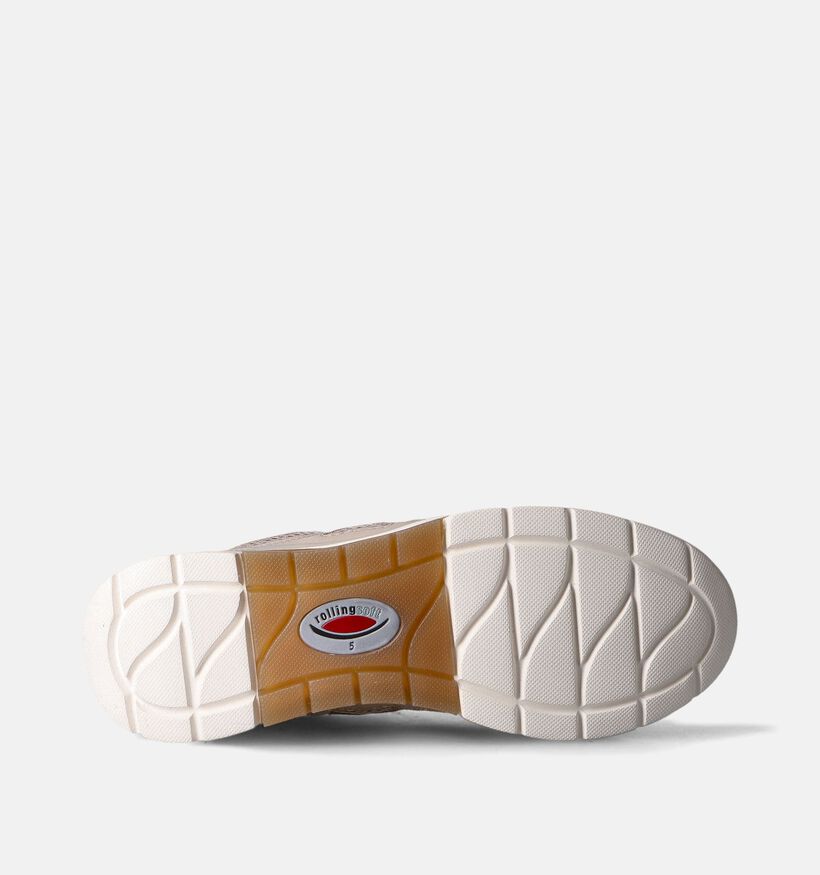 Gabor Rollingsoft Bruine Veterschoenen voor dames (352060) - geschikt voor steunzolen