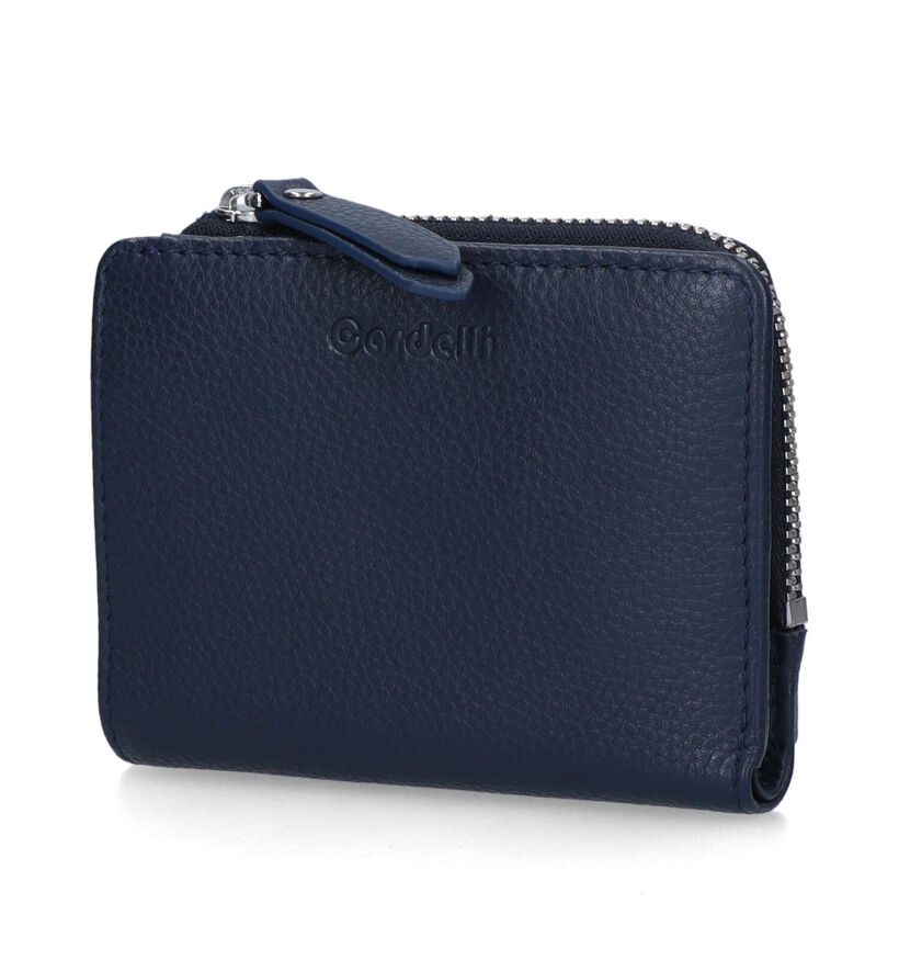 Euro-Leather Zwarte Portemonnee voor dames (365198)