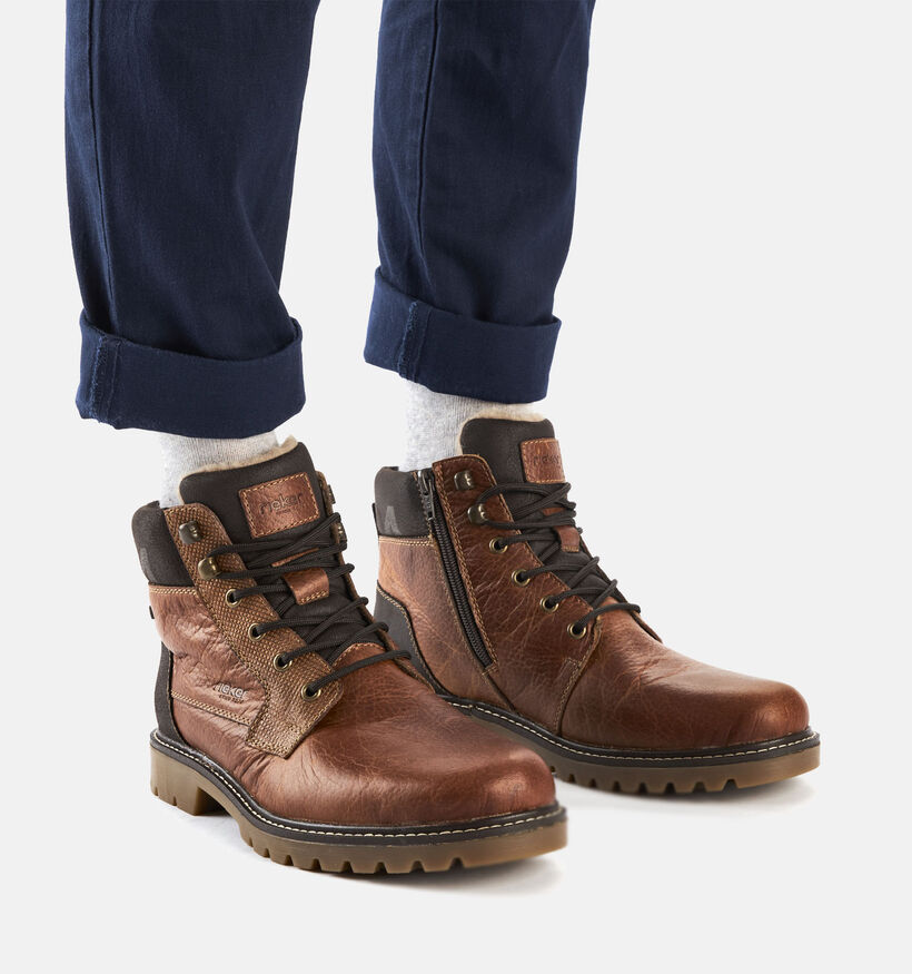 Rieker Cognac Boots voor heren (352870)