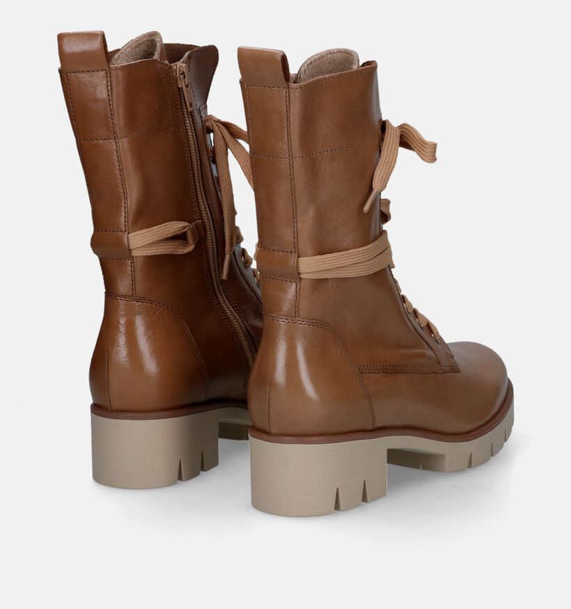 Gabor Best Fitting Camel Veterboots voor dames (315222) - geschikt voor steunzolen