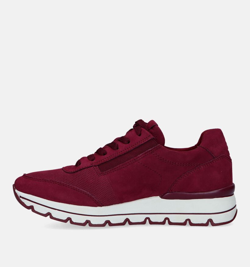 Tamaris Pure Relax Bordeaux Sneakers voor dames (339426) - geschikt voor steunzolen