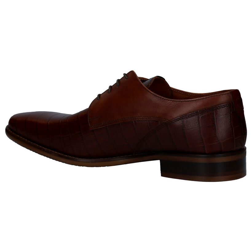 Ambiorix Flavio Chaussures habillées en Brun en cuir (283928)