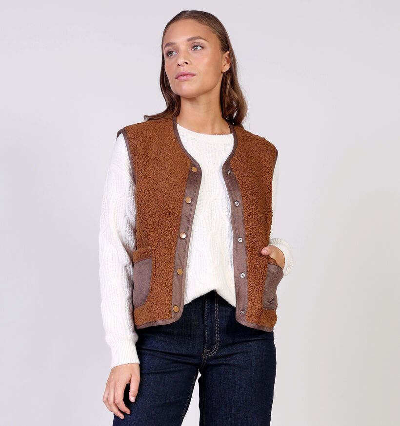 Laurent David Bodywarmer en Marron pour femmes (366531)