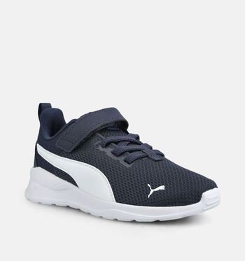 Puma Low Baskets Noir/Bleu