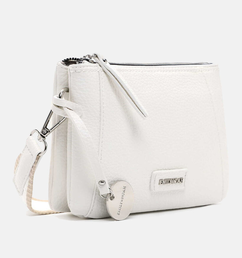 Emily & Noah Enna Sac porté croisé en Blanc pour femmes (355251)