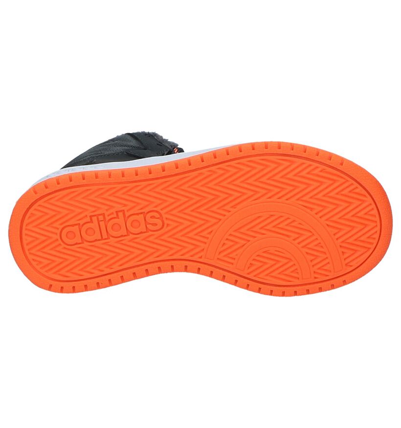 adidas Hoops Zwarte Sneakers voor jongens (299867)