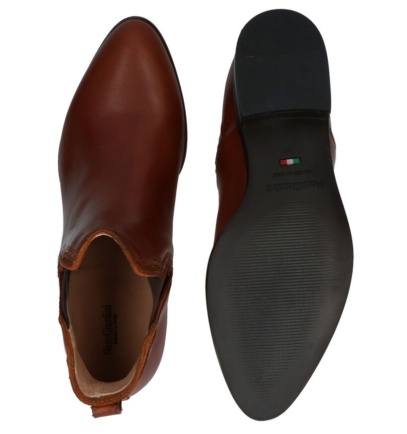 NeroGiardini Cognac Chelsea Laarsjes voor dames (278989)