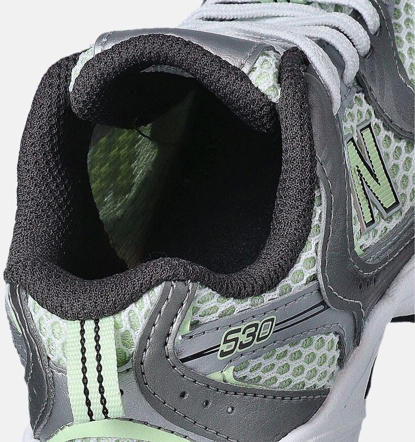 New Balance 530 Zilveren Sneakers voor jongens, meisjes (364693) - geschikt voor steunzolen