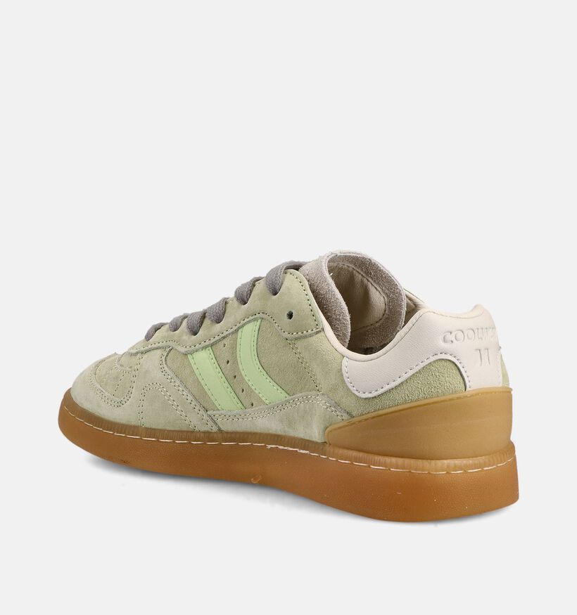 Coolway Goal Baskets en Vert pour femmes (372046) - pour semelles orthop&eacute;diques