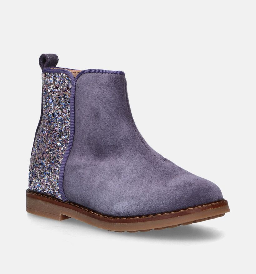 Pom d'Api Trip Back Paarse Hoge schoenen voor meisjes (347831)