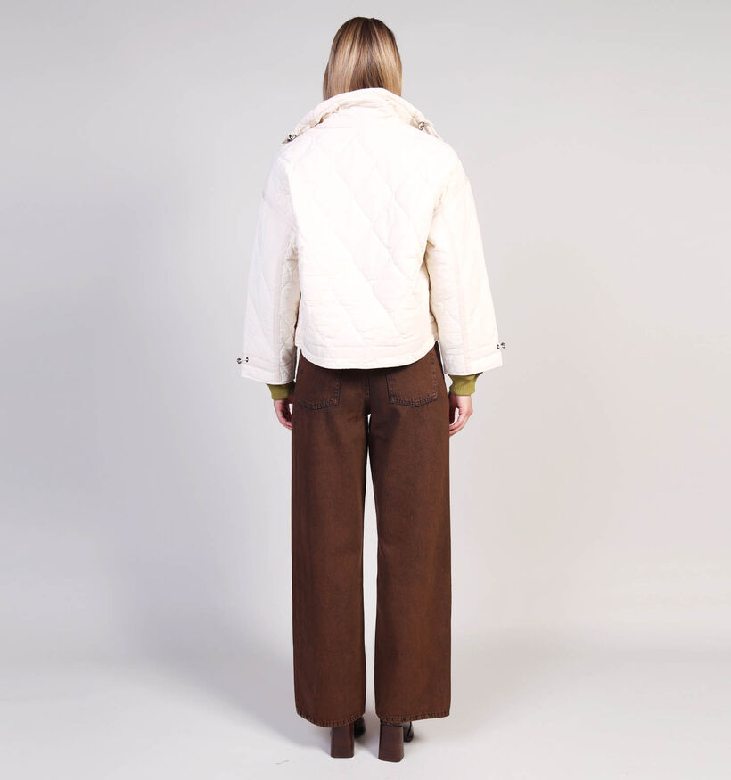 Orfeo Manteau court en Écru pour femmes (364334)