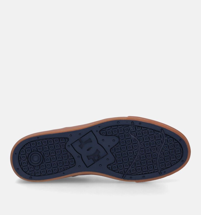 DC Shoes Teknic Baskets de Skate en Bleu pour hommes (326518) - pour semelles orthopédiques