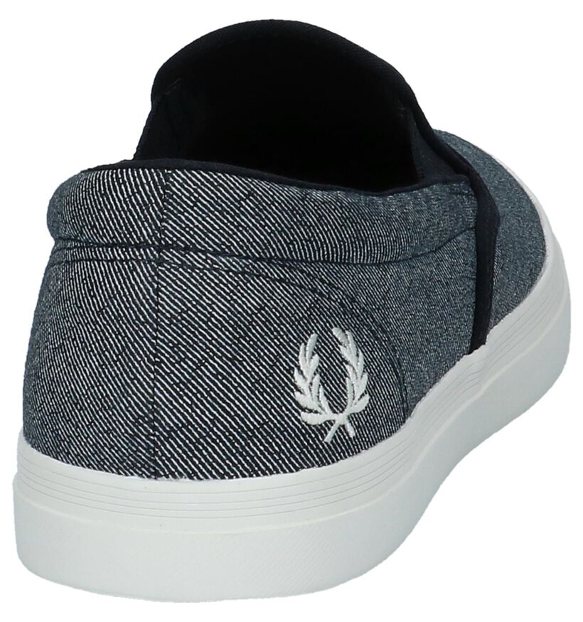 Blauwe Instappers Fred Perry, , pdp