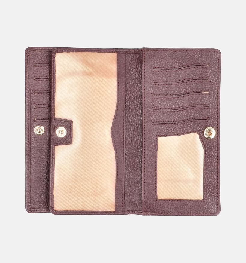 Crinkles Bordeaux Portemonnee voor dames (365741)
