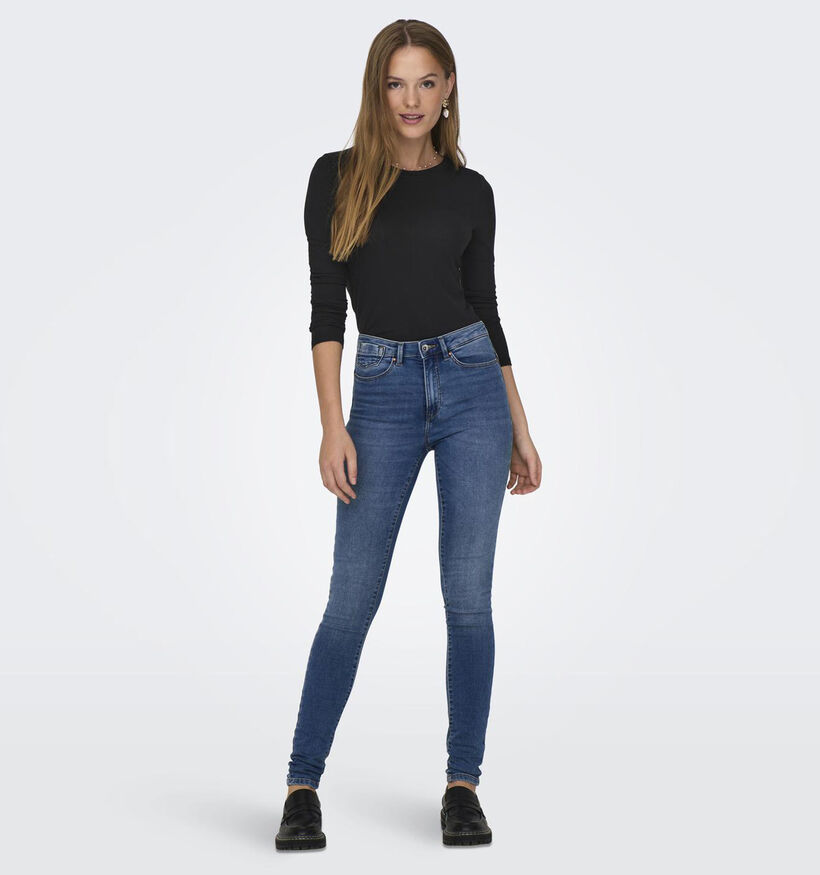 JDY Suma T-shirt manches longues en Noir pour femmes (344152)