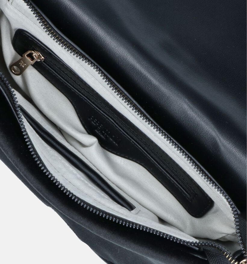 Pepe Moll Velvet Sac porté croisé en Noir pour femmes (349687)