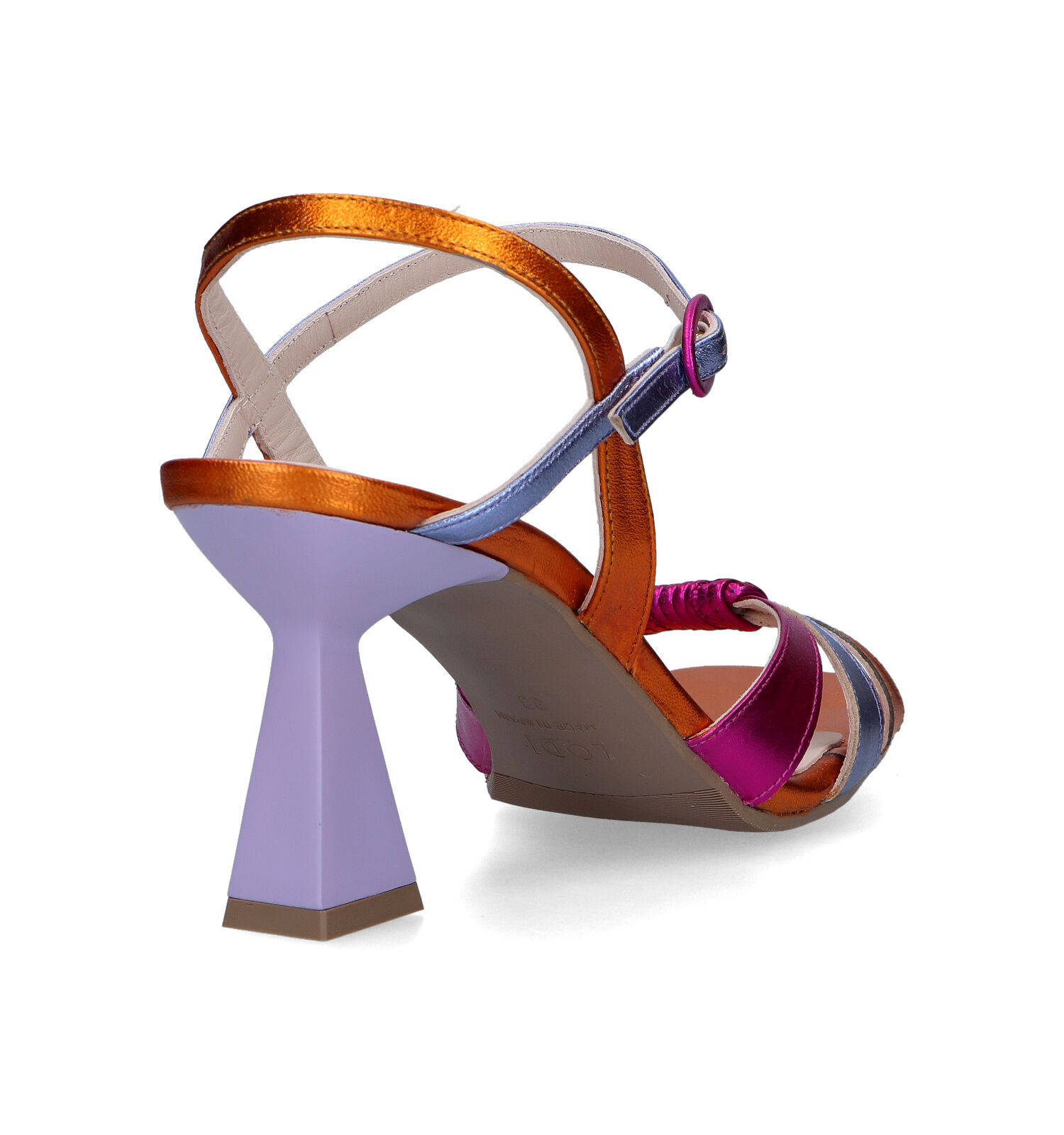 Lodi Glaspi Oranje Sandalen Dames Sandalen Online op TORFS.BE