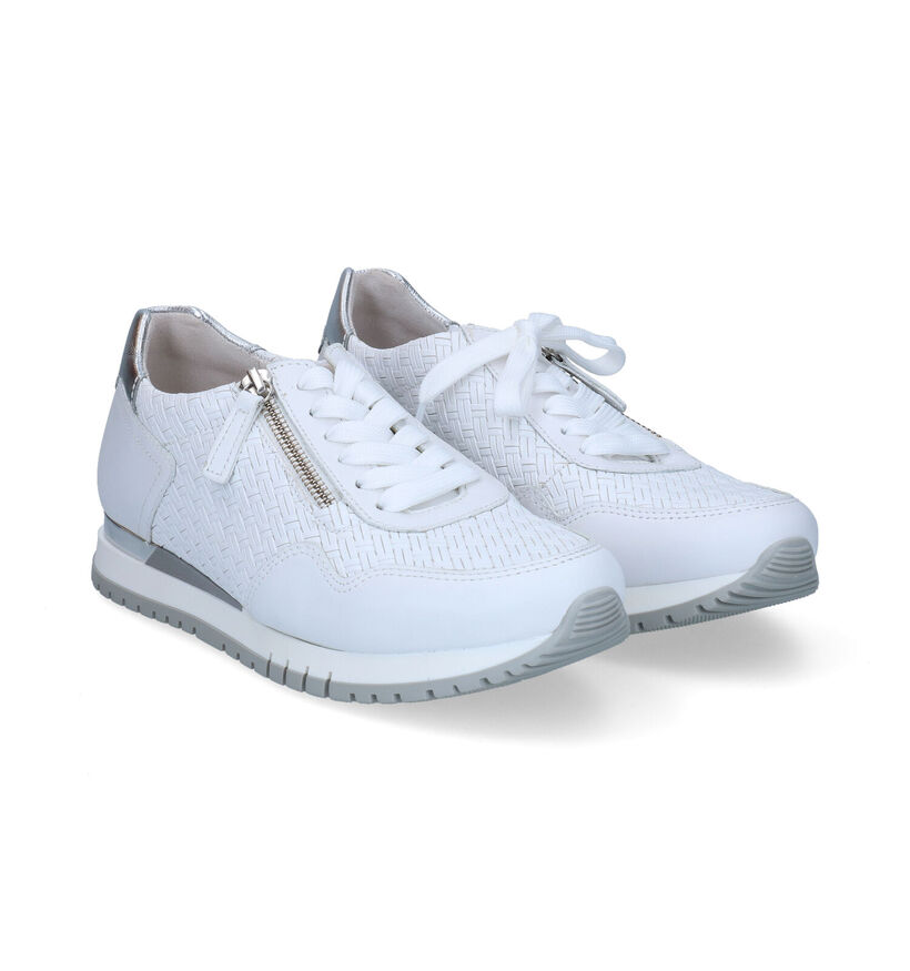 Gabor OptiFit Witte Sneakers in leer (317691)