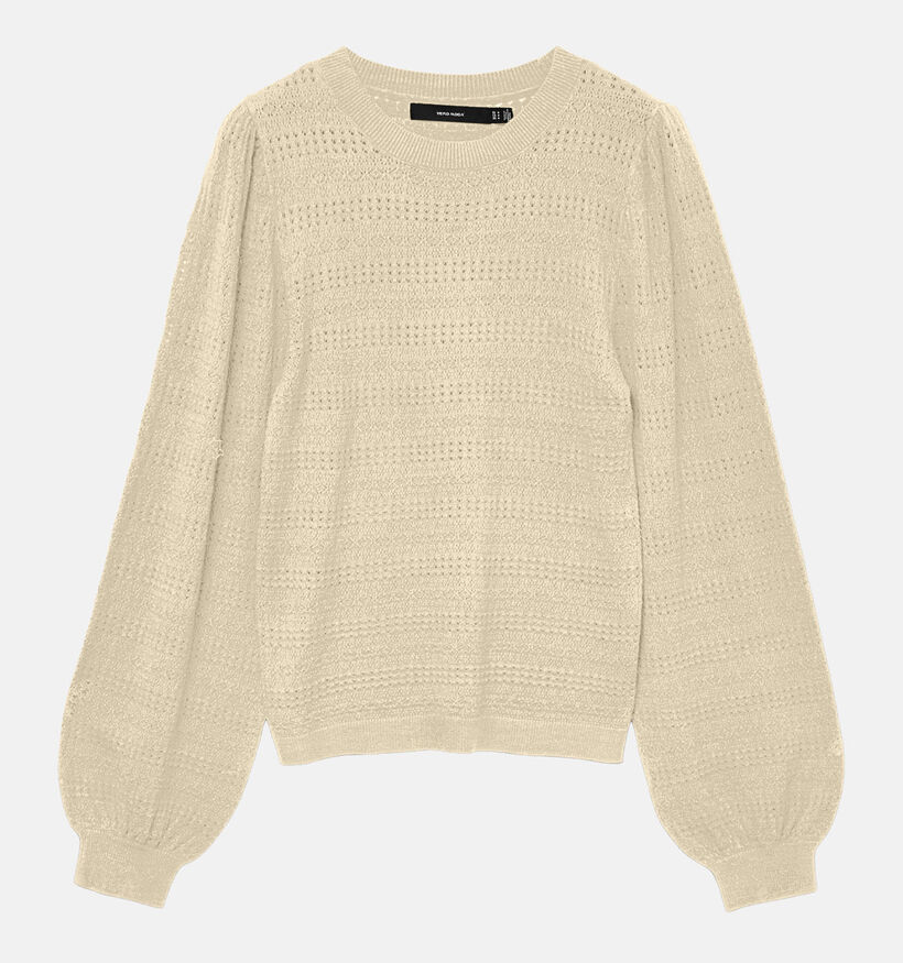 Vero Moda Limone Lichtbeige Pull voor dames (367152)