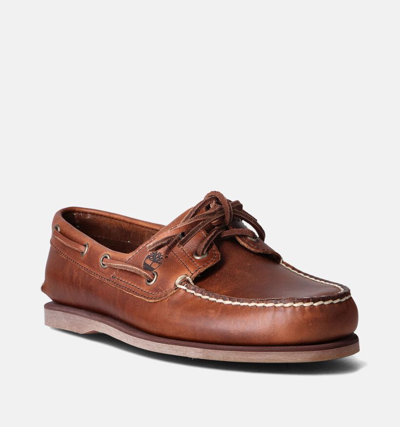 Timberland Classic Boat Shoe Chaussures bateau en Cognac pour hommes (352860)