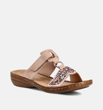 Rieker Slippers Roze