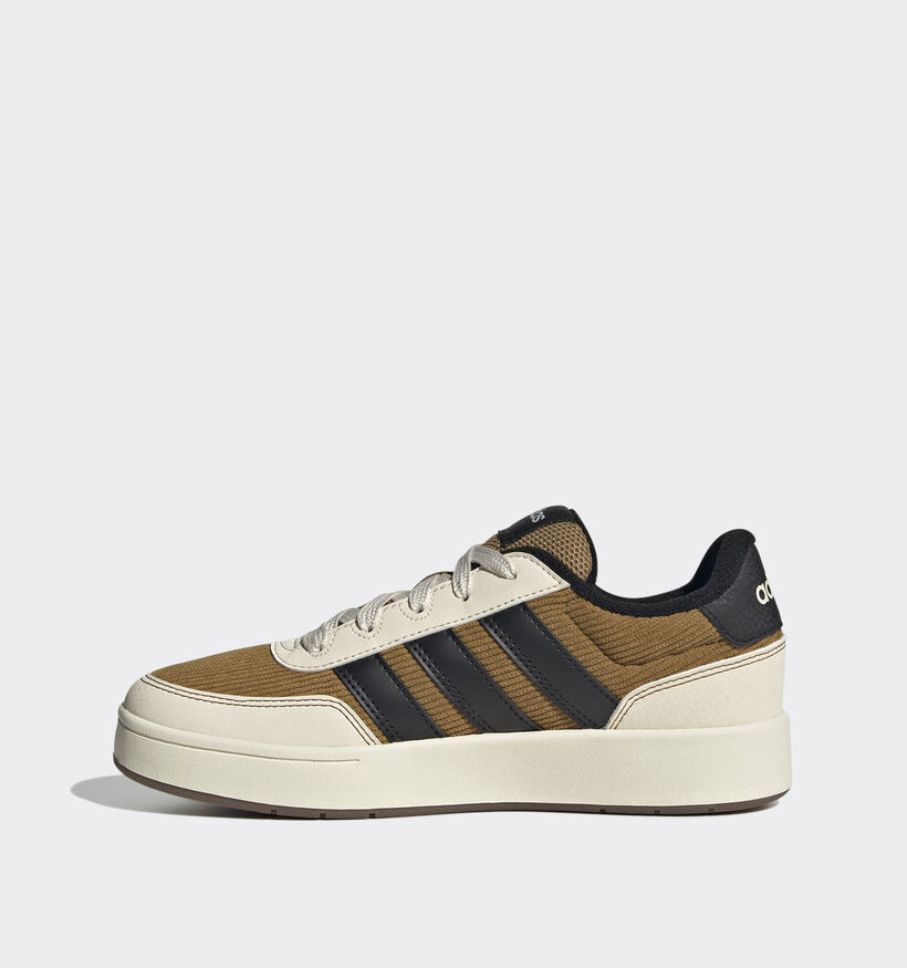 adidas Breakbase Zwarte Lage Sneakers voor jongens, meisjes (359623)