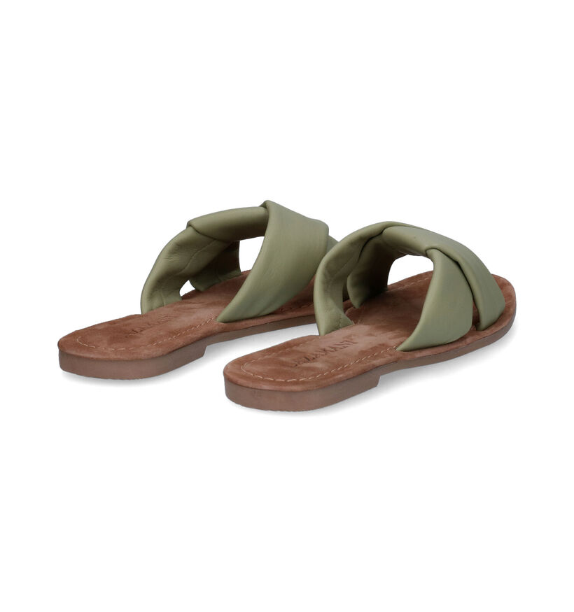 Lazamani Groene Slippers voor dames (310098)