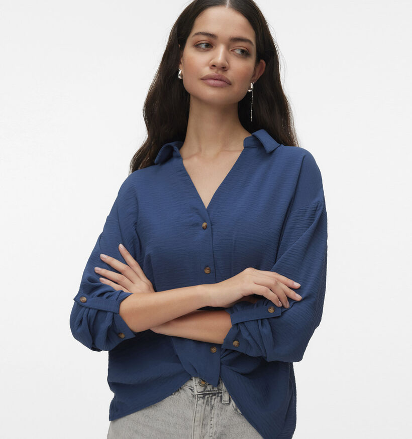 Vero Moda Izzy Blauwe Blouse voor dames (367230)