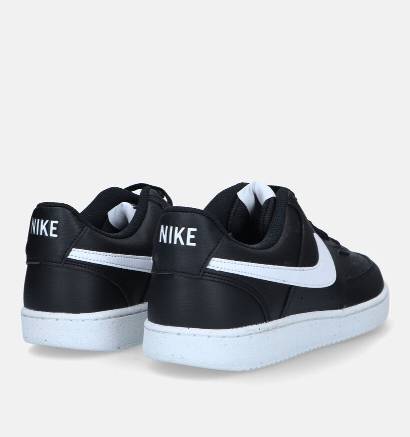 Nike Court Vision Next Nature Baskets en Noir pour hommes (328014)