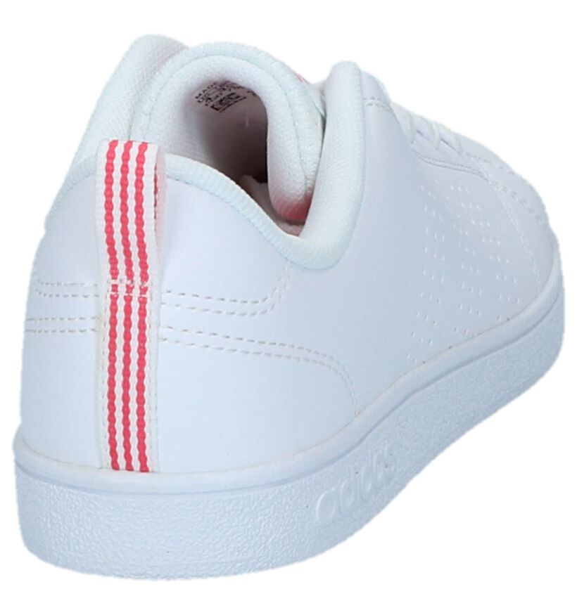 Witte Sneakers adidas VS Advantage Clean in kunstleer (264227)