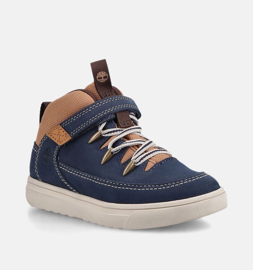 Timberland Lisbon Street Blauwe/Bruine Sneakers voor jongens (377376)