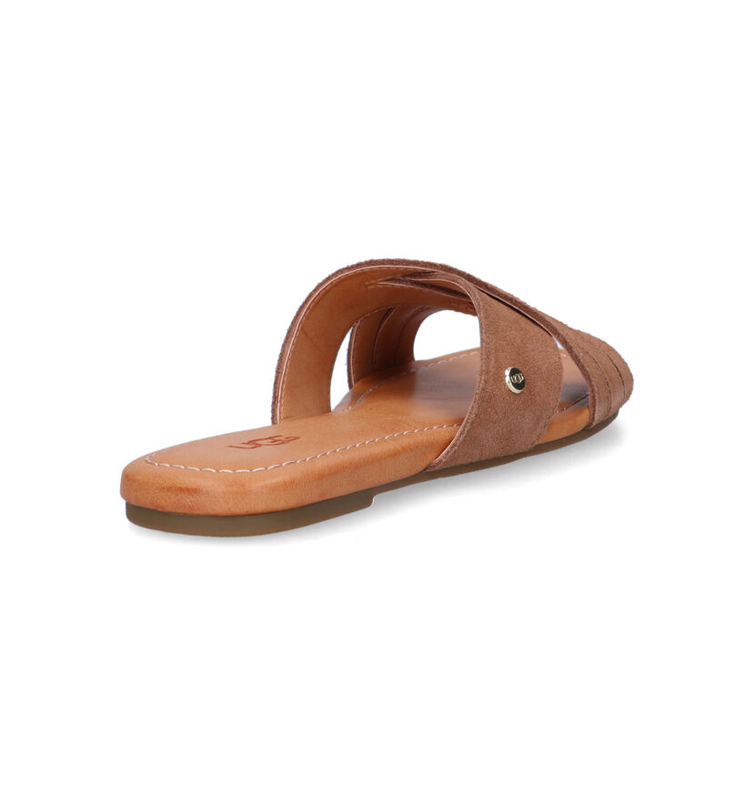 UGG Kenleigh Slide Nu-pieds en Brun pour femmes (336098)