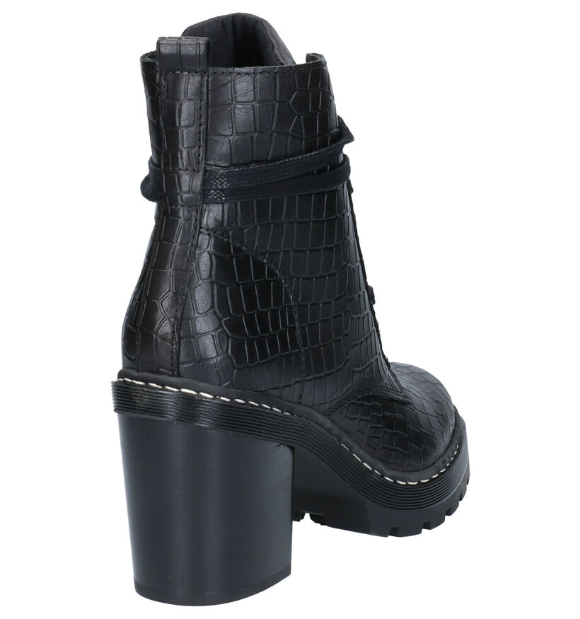 Bullboxer Bottillons à talons en Noir en cuir (258900)