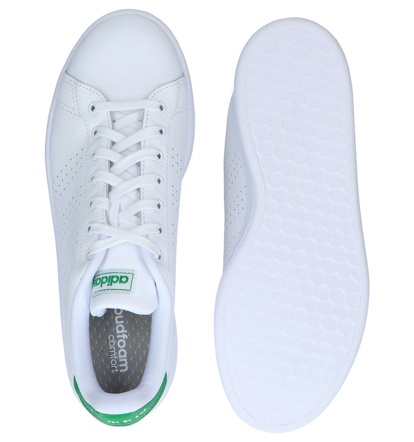 adidas Advantage Witte Sneakers voor heren (326322)