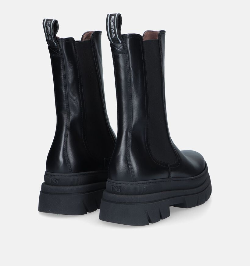 Nerogiardini Chelsea boots chunky en Noir pour femmes (330176)