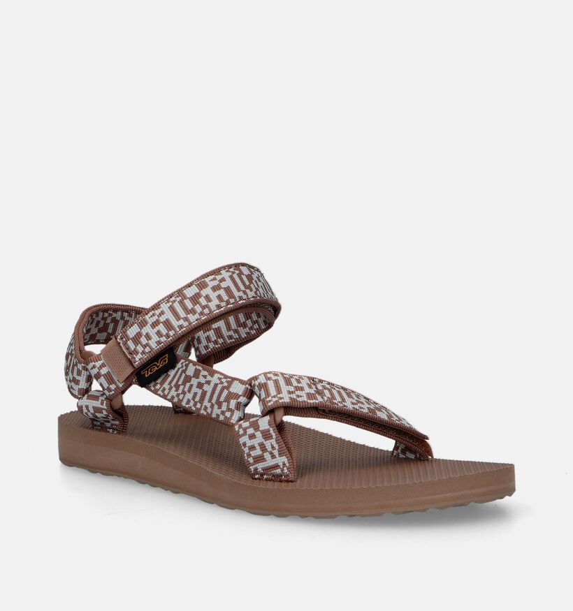 Teva Original Universal Sandales en Marron pour femmes (338387)