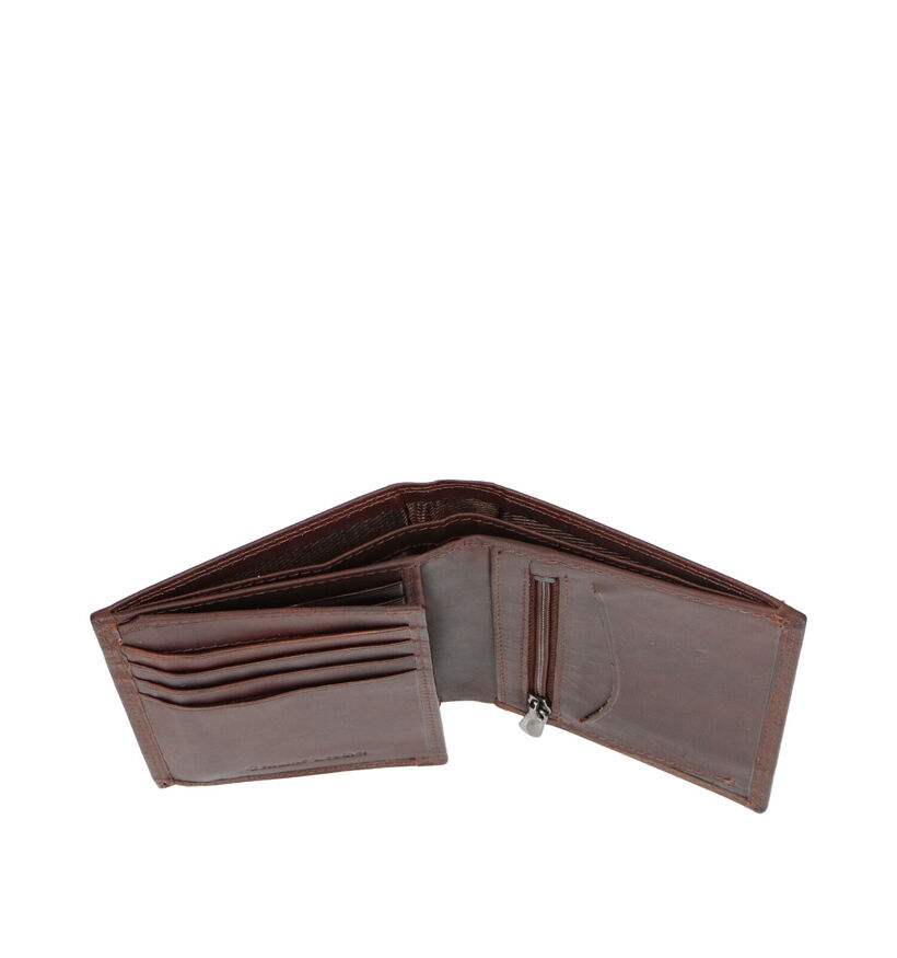 Crinkles Zwarte Portefeuille voor heren (349858)
