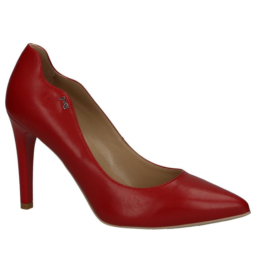 NeroGiardini Escarpins classique en Rouge foncé en cuir (244332)